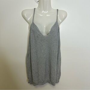 ◾️Anthropologie Meadow Rue Ribbed Loose Fit Tank
